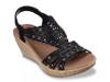 Beverlee Dazzling Charm Wedge Sandal Black view