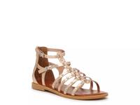 Metallic Gladiator Sandal - Kids' Rose Gold Metallic view