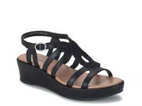 Wilma Wedge Sandal Black view