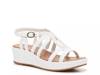 Wilma Wedge Sandal White view