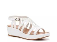 Wilma Wedge Sandal White view
