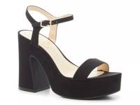 Xilka Sandal Black Fabric view