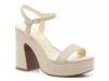 Xilka Sandal Light Stone Grey Fabric view