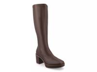 Alondra Wide Calf Platform Boot Dark Brown view