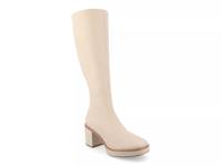 Alondra Wide Calf Platform Boot Cream view