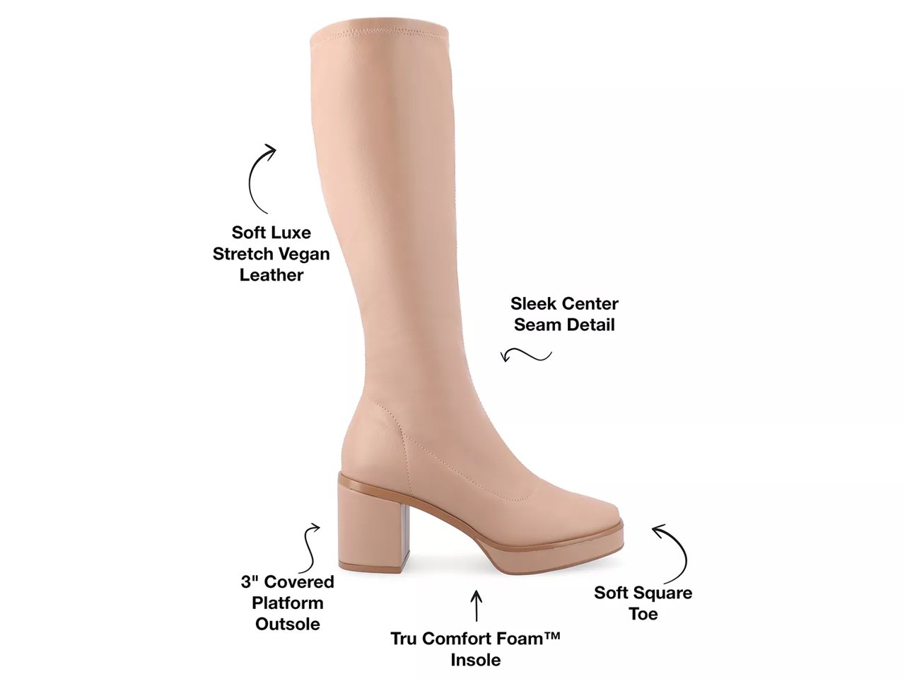 Alondra Wide Calf Platform Boot