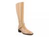 Rhianah Extra Wide Calf Boot Tan view