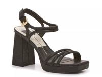 Abiza Platform Sandal Black view