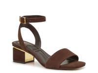 Acaylee Sandal Dark Brown Suede view