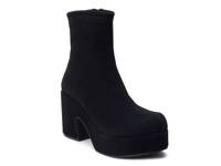 Dalton Platform Bootie Black view