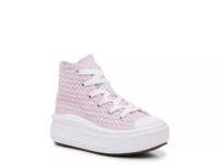 Chuck Taylor All-Star Move Crochet High-Top Sneaker - Women's Stardust Lilac view