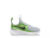 Flex Runner 3 Sneaker - Kids' Grey/Green view
