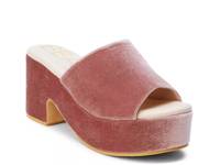 Terry Platform Sandal Rose Velvet view