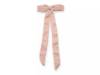 Long Bow Hair Clip Blush view