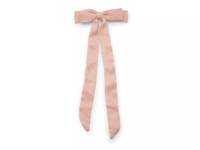 Long Bow Hair Clip Blush view