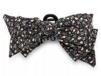 Ditsy Bow Hair Clip Black/Multicolor Floral Print view