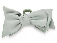 Bow Claw Hair Clip Sage Green view