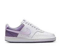 Court Vision Low Sneaker - Women's White/Purple view
