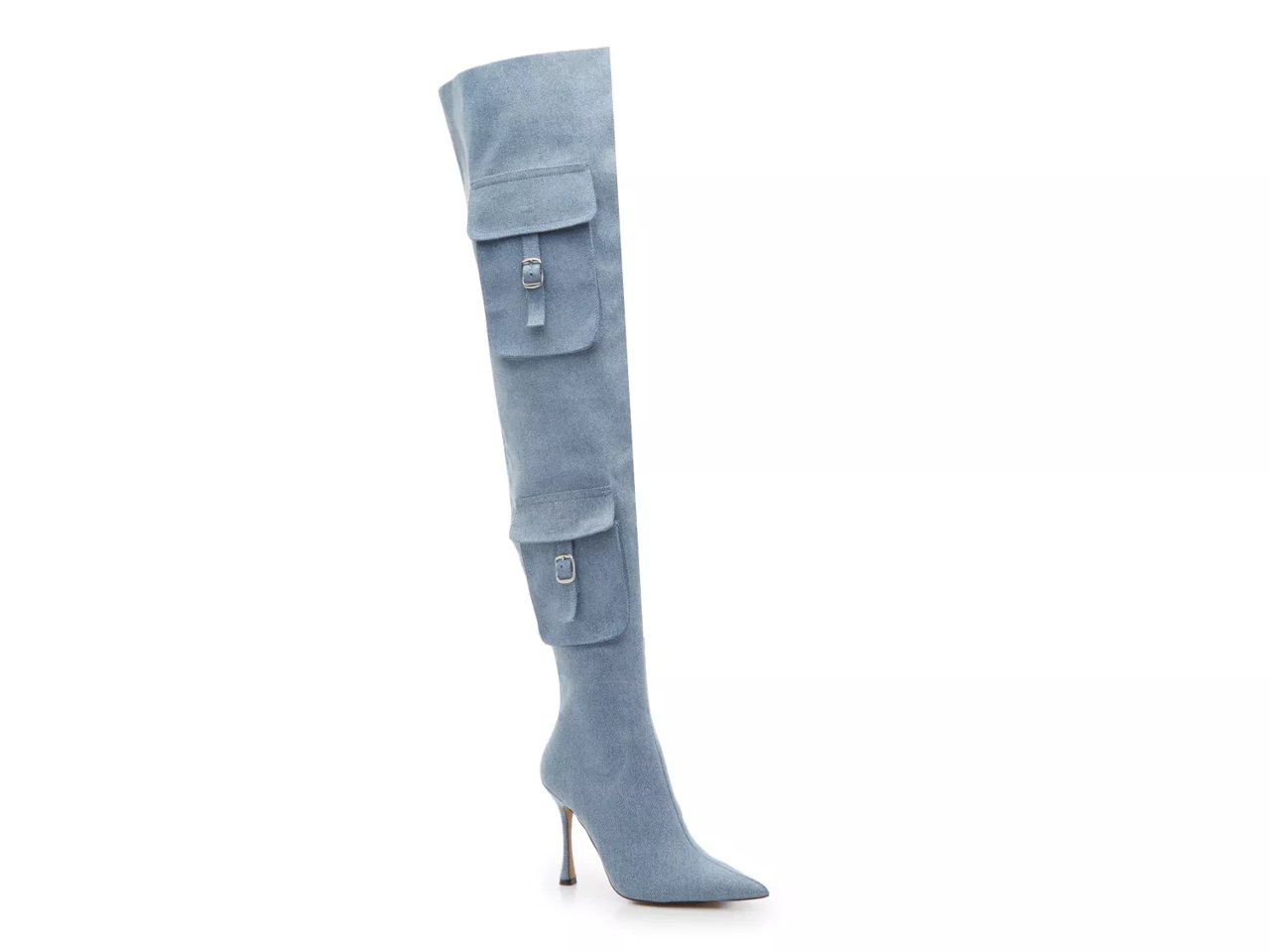 Brittany Thigh High Wide Calf Boot