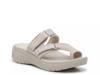 Tilly Sandal Ash Grey/Off White/Green Checkerboard Print view