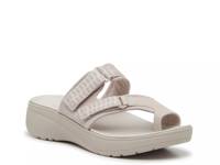 Tilly Sandal Ash Grey/Off White/Green Checkerboard Print view