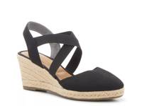 Saige Wedge Sandal Black view
