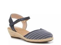 Neva Sandal Navy/White Stripe view