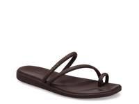 Miami Toe Loop Sandal - Women's Dark Brown view