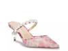 Zane Mule Pink Floral Print view