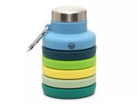 Collapsible Water Bottle Blue/Green/Yellow view