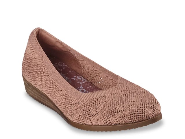 Cleo® Sawdust With Grace Wedge Slip-On