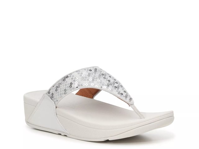 Lulu Glitzy Wedge Sandal