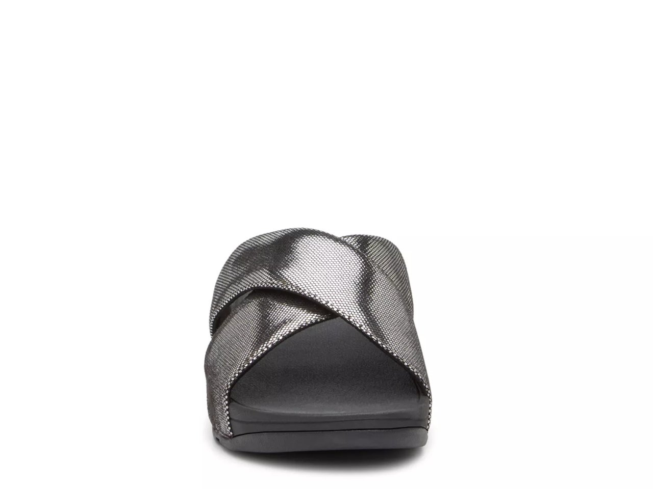 Lulu Shimmer Wedge Sandal