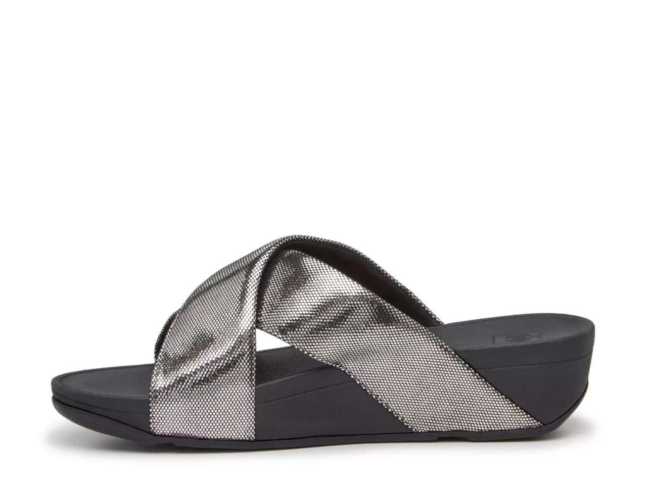 Lulu Shimmer Wedge Sandal