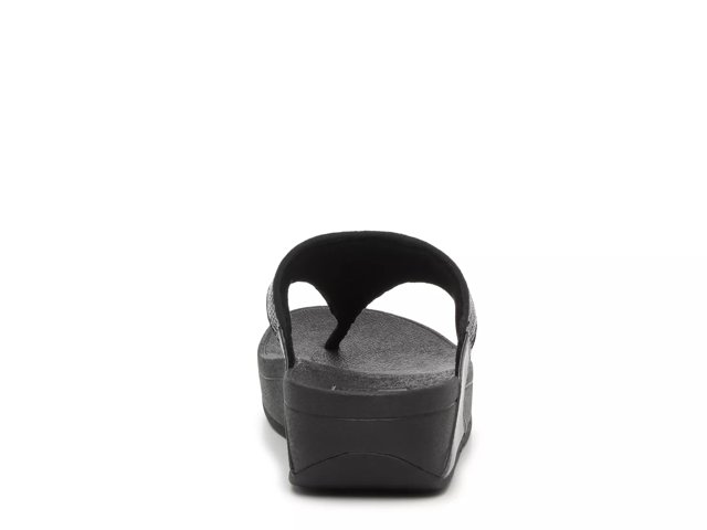 Lulu Sequin Wedge Sandal