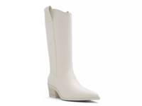 Joelene Western Boot Off White view