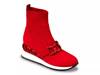 Brooklyn Wedge Bootie Red view
