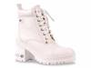 Thunder Platform Bootie White view