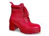 Thunder Platform Bootie Red view