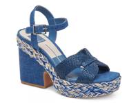 Cale Espadrille Sandal Blue view