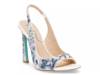 Mina Pump White/Blue view