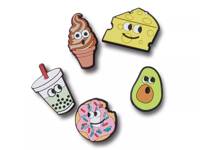 Food Friends Jibbitz Set - 5 Pack Multicolor view