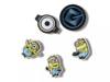 Minions Jibbitz Set - 5-Pack White view