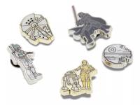 Star Wars Jibbitz Set - 5 Pack Multicolor view