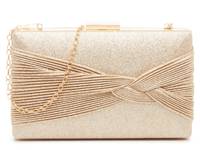Princess Twist Clutch Gold view