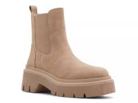 Allena Chelsea Bootie Taupe Fabric view