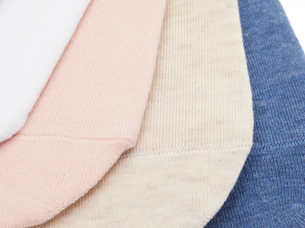 Denim No Show Liners - 5 Pack