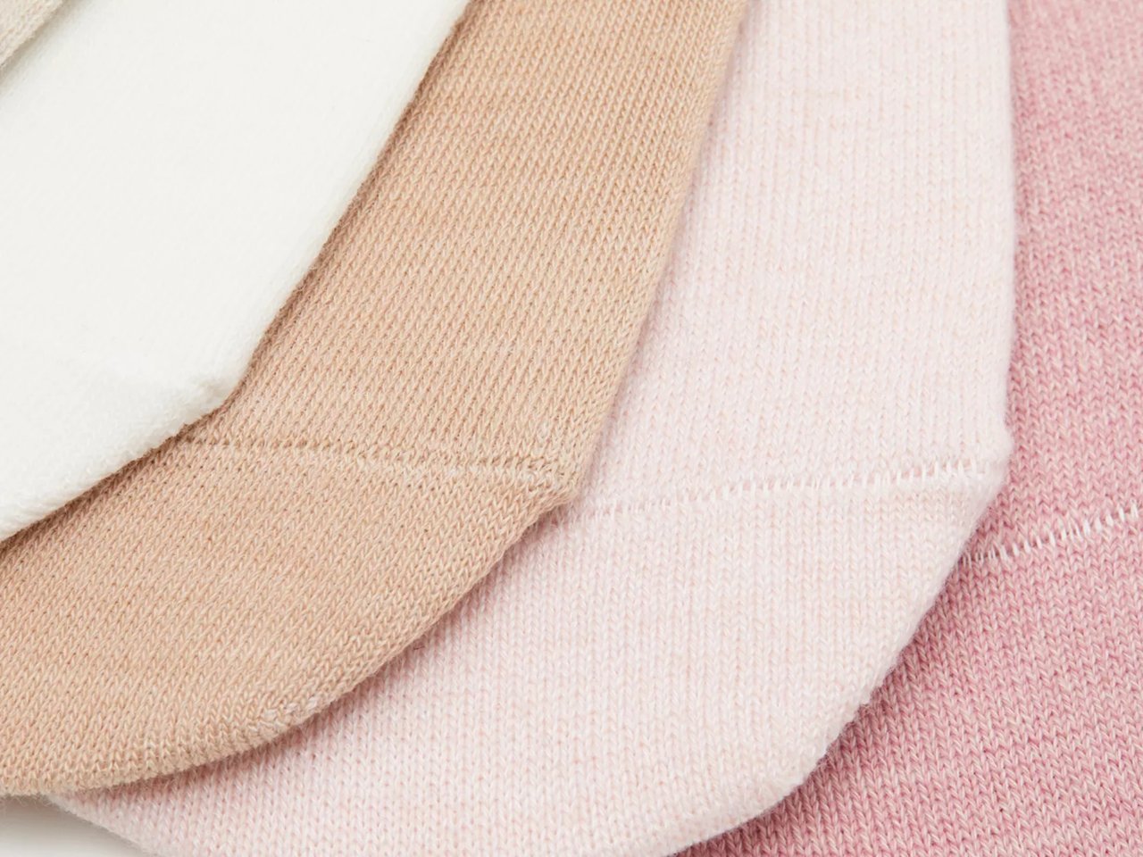 Heathered No Show Liners - 5 Pack