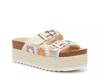 Pretends Platform Sandal Natural Ivory/Multicolor view