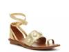 Faryn Sandal Gold Metallic view